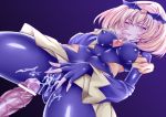  1girl bad_end_peace bad_end_precure big_breasts blonde_hair bodysuit breasts cum cum_on_body cum_on_clothes cum_on_lower_body dark_persona fingerless_gloves gloves high_res long_hair nipples penis precure pussy skirt smile_precure! spread_legs spread_pussy spread_pussy_under_clothes tiara yellow_eyes yukito_(chronicle) 