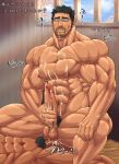  2boys anal bara cum gay glasses human male male_only masturbation multiple_boys muscle nude penis pubic_hair solo_focus tagme 