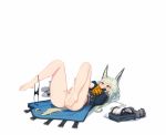  1girl 1girl 1girl animal_ears arknights ass bangs barefoot black_panties black_underwear blonde blush boots_removed bottomless ce-_-3 coat feet female_masturbation female_only female_solo fingering fingering_self fingering_under_clothes grani_(arknights) high_resolution horse_ears horse_tail large_filesize long_hair lying masturbation on_back open_mouth overcoat panties panties_around_ankle panties_around_leg purple_eyes simple_background tail uncensored underwear uniform vaginal_juice_trail vaginal_juices vaginal_masturbation very_high_resolution 