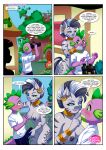  bbmbbf comic equestria_untamed friendship_is_magic furry hasbro my_little_pony palcomix spike spike_(mlp) trixie_comes_again_(comic) zecora zecora_(mlp) 
