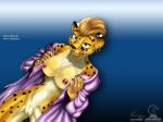  breasts female furry leopard solo 