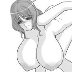  animated animated_gif bent_over blush bouncing_breasts breasts doggy_position gif hanging_breasts huge_breasts lowres magaki_ryouta massive_breasts monochrome nipples nude open_mouth sex swinging_breasts tears 