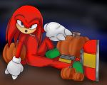  knuckles_the_echidna pose sega sexy_pose sonic_(series) tagme 