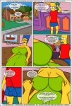  age_difference bart_simpson big_breasts breasts brompolos comic fantasy giant_breasts huge_breasts incest incest_comics marge_simpson milf mother_&amp;_son pervert sexensteins size_difference taboo the_simpsons 