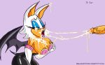  after_sex bat belgurdo big_lips breasts bubble clothed clothing cum cum_on_breasts cum_on_face female male nipples penis rouge_the_bat sega sonic_(series) sonic_team video_games 