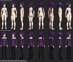  breasts female model_sheet nude purple_hair zone zone-tan 