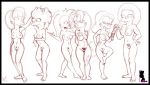  areola breasts female group lisa_simpson navel pubic_hair pussy the_simpsons young 