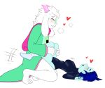 1boy 1girl 2d 2d_(artwork) anthro anthro_penetrating anthro_penetrating_human armor blue_body blue_skin bodysuit boots bouncing_breasts breasts caprine clothed clothing darkner deltarune digital_media_(artwork) female female_human female_kris_(deltarune) female_penetrated femboy femboy_on_female femsub footwear fur furry glasses goat goat_horns green_clothing green_robe hair hetero horns human human_penetrated interspecies kris_(dark_world_form) kris_(deltarune) kris_female_(deltarune) male male/female male_anthro male_penetrating male_penetrating_female maledom mammal pink_horns pink_scarf rainy_(artist) ralsei ralsei_with_white_fur robe scarf seme_ralsei sex short_hair simple_background straight third-party_source top_ralsei undertale_(series) video_game_character video_games white_background white_body white_fur