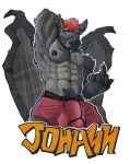erection furry jazzwolf_(artist) johann_(character) male no_sex original pubic_hair solo wolf