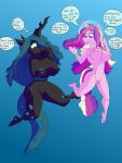  2girls anthro asphyxiation breathplay byondrage changeling drowning female friendship_is_magic hasbro my_little_pony peril pony princess_cadance princess_cadance_(mlp) queen_chrysalis queen_chrysalis_(mlp) swimming tagme temporaryunity underwater water 