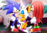  1girl ass bbmbbf breasts cum facial knuckles_the_echidna mobius_unleashed nipples nude on_knees palcomix penis rouge_the_bat sega sonic_(series) sonic_the_hedgehog sonic_the_hedgehog_(series) 