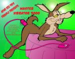  acme anal_insertion looney_tunes vibrator wile_e._coyote 