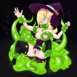  1_girl 1girl about_to_be_raped blonde blonde_hair blue_eyes breasts dress earrings exposed_breasts female female_human hair_over_one_eye hat human imminent_sex imminent_tentacle_rape long_blonde_hair long_hair luigi&#039;s_mansion no_bra no_panties partially_clothed princess_rosalina pussy restrained rosalina royalty spread_legs star_earrings stockings super_mario_bros. tentacles torn_dress witch_hat witch_rosalina 