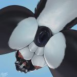 anthro anthro_skunk bottomless breasts nude original_character pulsar pussy skunk topless