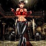 big_breasts breasts devilmaycrydant rebecca_chambers resident_evil resident_evil_0