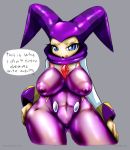  2013 ass big_ass big_breasts breasts gblastman looking_at_viewer nights nights_into_dreams nipples nude pussy sega sonic_(series) text wide_hips 
