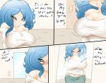  ass_expansion big_breasts breast_expansion breasts dullvivid english full_color gem_breast_expansion huge_breasts inflation weight_gain 