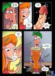  comic disney drawn-sex.com incest phineas_and_ferb poor_english sex 
