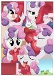  1boy 1girl anthro bbmbbf be_my_special_somepony big_macintosh big_macintosh_(mlp) comic equestria_girls equestria_untamed female female_anthro fetish friendship_is_magic horn licking_foot my_little_pony palcomix sex sweetie_belle sweetie_belle_(mlp) tail 
