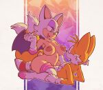  furry miles_&quot;tails&quot;_prower nipples nude onihidden rouge_the_bat sega sonic_the_hedgehog_(series) tagme 
