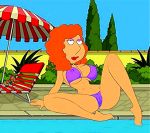   ass bikini breasts cameltoe erect_nipples family_guy huge_breasts lois_griffin spread_legs  