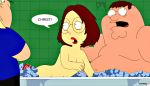  breasts chris_griffin erect_nipples family_guy incest meg_griffin nipples nude peter_griffin small_breasts 