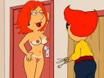  breasts erect_nipples family_guy lois_griffin neil_goldman nipples nude pussy tan_line 