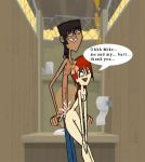 anal braided_hair cartoon_network cum cum_inside dark-skinned_male hourglass_figure light-skinned_female mike_(tdi) red_hair red_lipstick redhead thick_ass thick_legs thick_thighs tooth_gap total_drama_island zoey_(tdi)