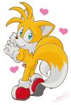  miles_&quot;tails&quot;_prower multiple_tails sega sonic sonic_team tail text 