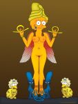  edit goddess lisa_simpson lisalover maggie_simpson marge_simpson mythology queen_of_the_night the_simpsons 