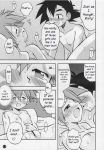  comic female male monochrome pokemon sex 