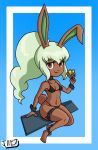  anthro bikini bunny_girl bunny_mint female_only furry jackintaro solo_female yo-kai_watch 