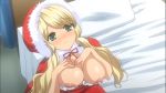  anime christmas christmas_outfit eromame hentai holiday 