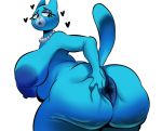  &lt;3 1girl 1girl anthro anus ass big_ass big_breasts blue_body blue_fur breasts butt_grab cartoon_network domestic_cat felid feline felis fur furry hand_on_butt huge_ass huge_breasts isolatedartest jewelry looking_back mammal mary_senicourt mature_female necklace nipples nude open_mouth presenting presenting_hindquarters simple_background spread_anus spread_butt spreading standing teeth the_amazing_world_of_gumball thick_thighs tongue white_background wide_hips 
