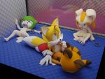  cosmo_the_seedrian cream_the_rabbit marine_the_raccoon miles_&quot;tails&quot;_prower sega smpthehedgehog sonic sonic_(series) tagme 