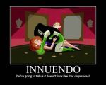  black_hair blonde_hair demotivational_poster english_text full_body kim_possible kimberly_ann_possible ron_stoppable shego text 
