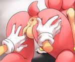  2012 all_fours amy_rose anus ass big_anus close-up cum dripping female fingering gloves hedgehog hetero james_sheehan male masturbation pink plump_labia presenting puffy_anus pussy ring sega sonic_(series) sonic_team sonic_the_hedgehog sonicboom53 spreading thick_thighs thighs 