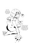  amphibian anthro ass breasts erect_nipples frog hair heart nipples nude short_hair smile solo 