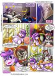  comic furry issue_1 pleasure_bon_bon raccoon_business tagme violet_berry 