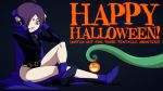 big_breasts breasts cosplay dc_comics halloween happy_halloween jack-o&#039;-lantern lemmy raven_(cosplay) raven_(dc) teen_titans zone zone-tan