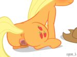  animated anus applejack cutie_mark dildo equine female friendship_is_magic gif horse my_little_pony pony pussy syoee_b 