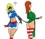  ass courtney_whitmore cyclone_(dc) dc dc_comics justice_society_of_america maxine_hunkel star-spangled_kid stargirl 