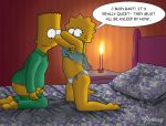  bart_simpson before_sex brother_and_sister incest jimmy_(artist) lisa_simpson stripping the_simpsons yellow_skin 