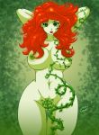  batman_(series) dc dc_comics desingahv_(artist) green_skin hentai nude poison_ivy red_hair solo 