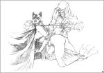  barbara_gordon batgirl batman_(series) dc dc_comics monochrome mummy 
