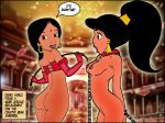  aladdin_(series) ass bondage breasts col_kink crossover disney jungle_book nipples nude princess_jasmine shanti 
