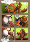  anal brother canine comic cum cute fox furry gay hufnaar incest male penetration penis sibling testicles 