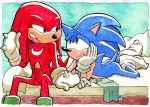  cute furry knuckles_the_echidna penis sonic sonic_the_hedgehog 
