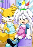  anthro bbmbbf canine crossgender fan_character female fox furry genderswap miles_&quot;tails&quot;_prower millie_tailsko mobius_unleashed palcomix pregnant sega sonic_(series) sonic_the_hedgehog_(series) 
