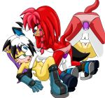 character_request female_only fff_threesome furry lara-su mina_mongoose sega sonic_*(series) sonic_the_hedgehog_(series) strap-on the_other_half threesome yuri